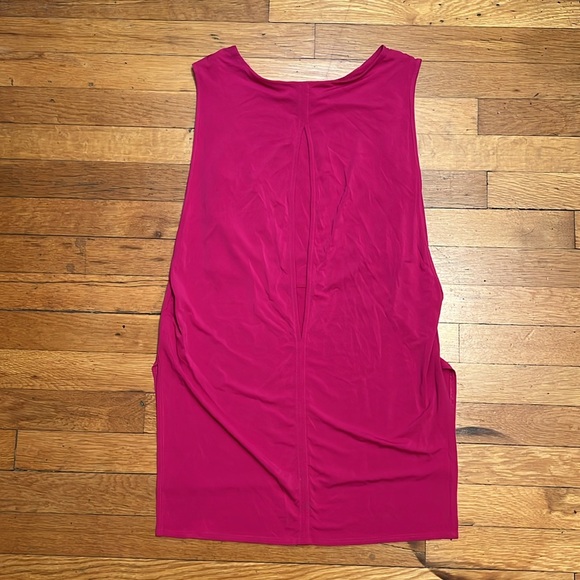 Helmut Lang Faint Jersey Sleeveless Keyhole Tunic, size Petite - Picture 11 of 12